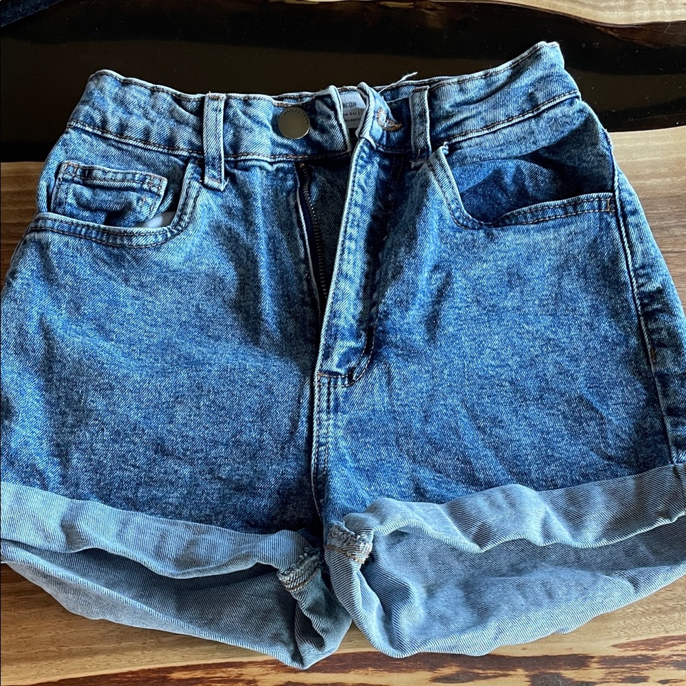 Cotton On Dark Blue Jean Shorts
